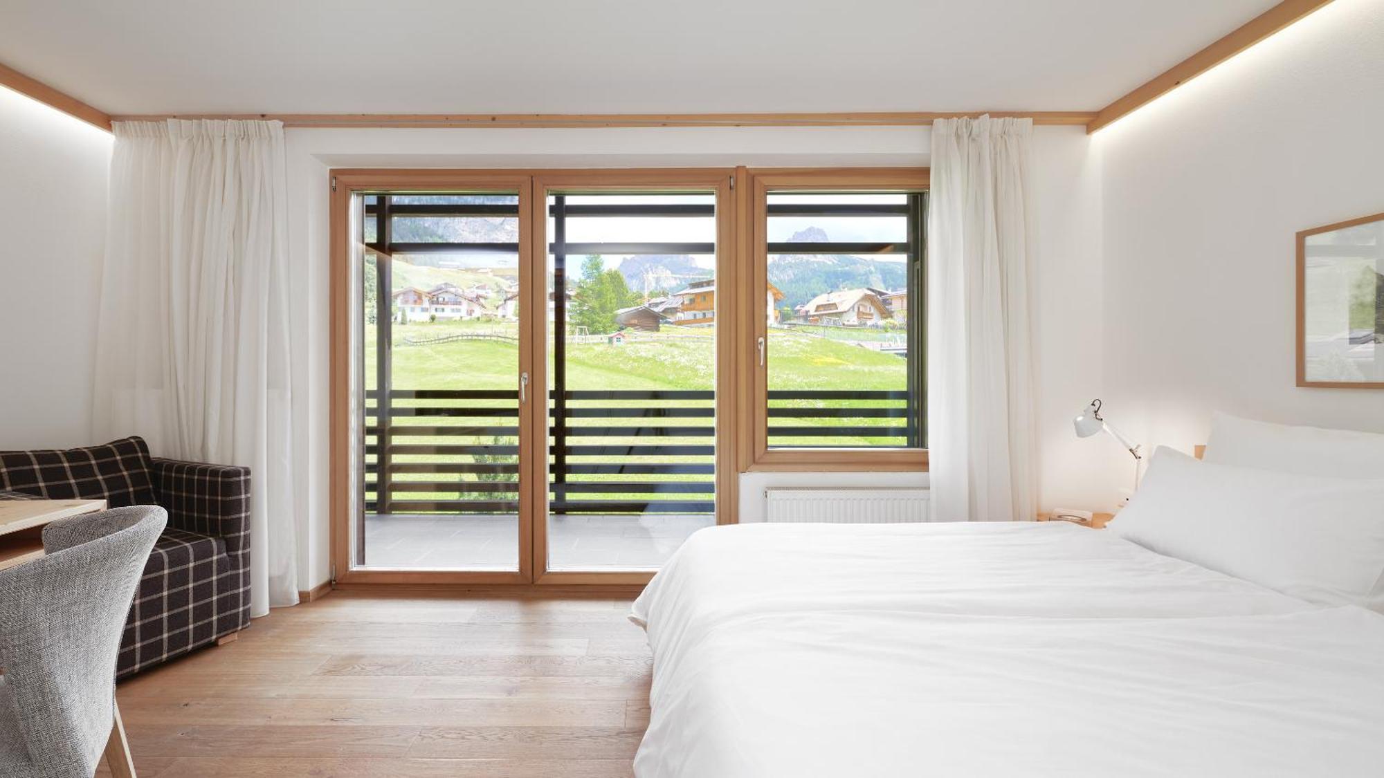 Saleghes Dolomites Residence Selva di Val Gardena Oda fotoğraf